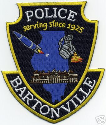 Bartonville Police (Illinois)
Thanks to Jason Bragg for this scan.
