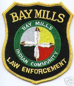 Bay Mills Indian Community Law Enforcement
Thanks to apdsgt for this scan.
Keywords: michigan police