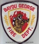 Bayou George Fire Department (Florida)
Thanks to Dave Slade for this scan.
Keywords: dept.