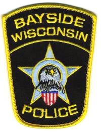 Bayside Police (Wisconsin)
Thanks to BensPatchCollection.com for this scan.
