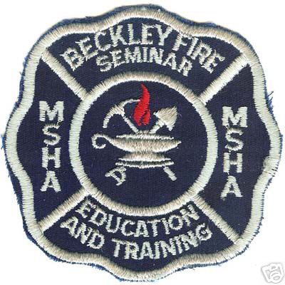 Beckley Fire Seminar Education and Training
Thanks to Conch Creations for this scan.
Keywords: west virginia msha