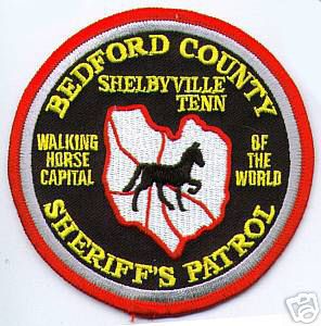 Bedford County Sheriff's Patrol (Tennessee)
Thanks to apdsgt for this scan.
Keywords: sheriffs shelbyville