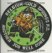 Belgium Cold Springs Fire Department (New York)
Thanks to Mark Hetzel Sr. for this scan.
Keywords: f.d. fd