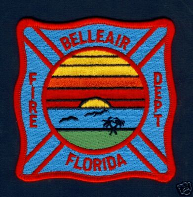 Belleair Fire Dept
Thanks to PaulsFirePatches.com for this scan.
Keywords: florida department