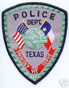 Bellmead Police Dept (Texas)
Thanks to apdsgt for this scan.
Keywords: department