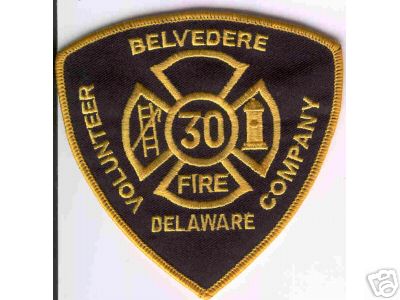 Belvedere Volunteer Fire Company 30
Thanks to Brent Kimberland for this scan.
Keywords: delaware