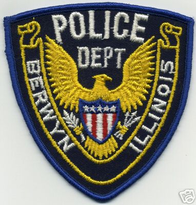 Berwyn Police Dept (Illinois)
Thanks to Jason Bragg for this scan.
Keywords: department