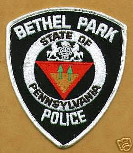 Bethel Park Police (Pennsylvania)
Thanks to apdsgt for this scan.

