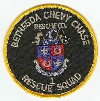 Bethesda Chevy Chase Rescue Squad 1 (Maryland)
Thanks to PaulsFirePatches.com for this scan.
Keywords: fire company