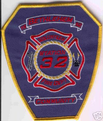 Bethlehem Community Volunteer Fire Dept Station 32
Thanks to Brent Kimberland for this scan.
Keywords: pennsylvania department