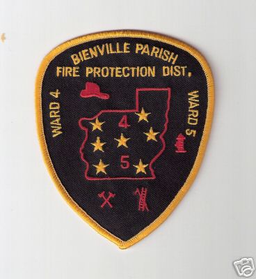 Bienville Parish Fire Protection Dist Ward 4 & 5 (Louisiana)
Thanks to Bob Brooks for this scan.
Keywords: district