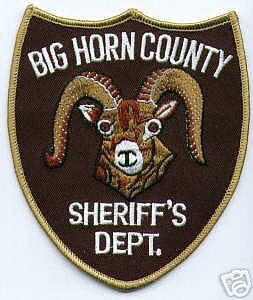 Big Horn County Sheriff's Dept (Montana)
Thanks to apdsgt for this scan.
Keywords: sheriffs department
