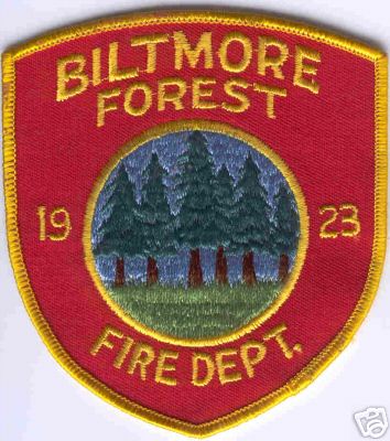 Biltmore Forest Fire Dept
Thanks to Brent Kimberland for this scan.
Keywords: north carolina department