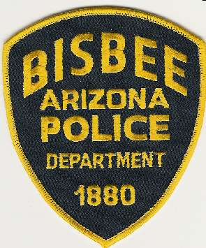 Bisbee Police Department
Thanks to Scott McDairmant for this scan.
Keywords: arizona