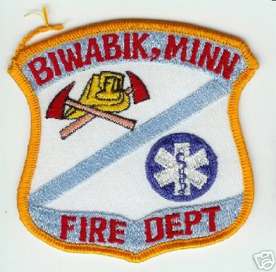 Biwabik Fire Dept
Thanks to Jack Bol for this scan.
Keywords: minnesota department