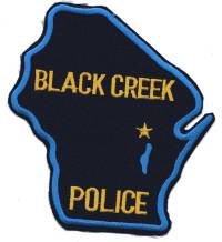 Black Creek Police (Wisconsin)
Thanks to BensPatchCollection.com for this scan.

