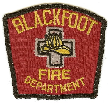 Blackfoot Fire Department
Thanks to PaulsFirePatches.com for this scan.
Keywords: idaho