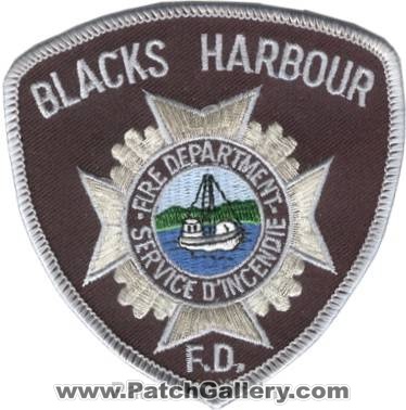 Blacks Harbour Fire Department (Canada NB)
Thanks to zwpatch.ca for this scan.
Keywords: fd f.d.