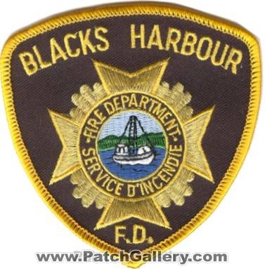 Blacks Harbour Fire Department (Canada NB)
Thanks to zwpatch.ca for this scan.
Keywords: fd f.d.