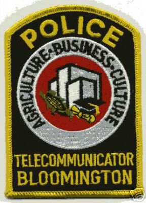 Bloomington Police Telecommunicator (Illinois)
Thanks to Jason Bragg for this scan.
