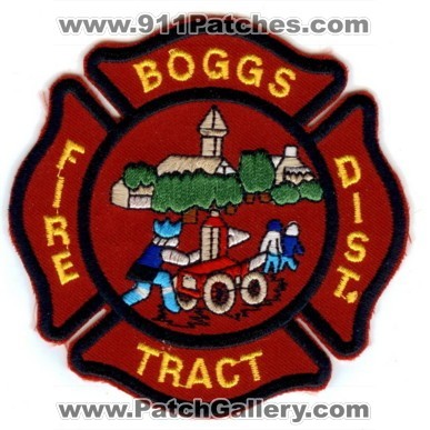 Boggs Tract Fire District (California)
Thanks to PaulsFirePatches.com for this scan.
Keywords: dist. department dept.