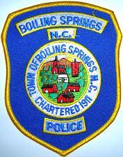 Boiling Springs Police
Thanks to Chris Rhew for this picture.
Keywords: north carolina town of