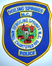 Boiling Springs Police
Thanks to Chris Rhew for this picture.
Keywords: north carolina town of