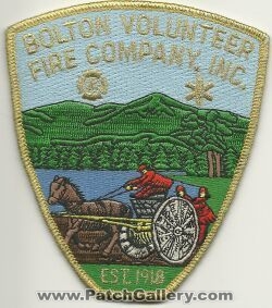 Bolton Volunteer Fire Company Inc (New York)
Thanks to Mark Hetzel Sr. for this scan.
Keywords: inc.