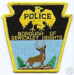 Sewickley Heights Police (Pennsylvania)
Thanks to apdsgt for this scan.
Keywords: borough of
