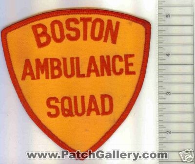Boston Ambulance Squad (Massachusetts)
Thanks to Mark C Barilovich for this scan.
Keywords: ems