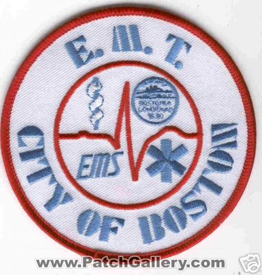 Boston EMT
Thanks to Brent Kimberland for this scan.
Keywords: massachusetts city of e.m.t. ems