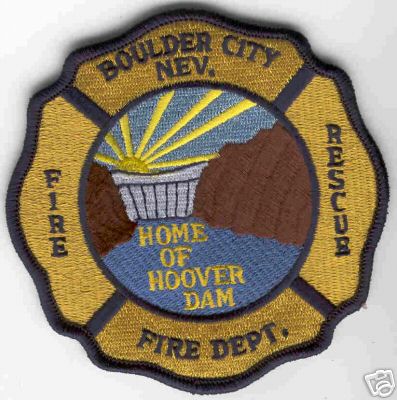 Boulder City Fire Dept
Thanks to Brent Kimberland for this scan.
Keywords: nevada department rescue