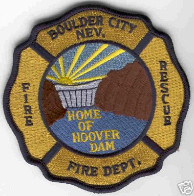 Boulder City Fire Dept
Thanks to Brent Kimberland for this scan.
Keywords: nevada department rescue