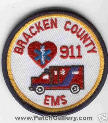 Bracken County EMS
Thanks to Brent Kimberland for this scan.
Keywords: kentucky 911