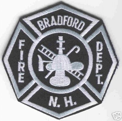 Bradford Fire Dept
Thanks to Brent Kimberland for this scan.
Keywords: new hampshire department