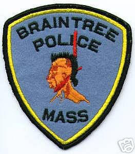 Braintree Police (Massachusetts)
Thanks to apdsgt for this scan.
