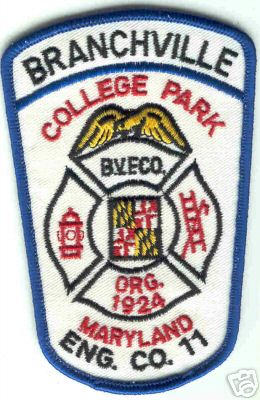 Branchville Engine Co 11
Thanks to Brent Kimberland for this scan.
Keywords: maryland company college park b.v.f.c.o. bvfco