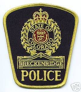 Breckenridge Police
Thanks to apdsgt for this scan.
Keywords: colorado