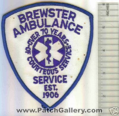 Brewster Ambulance Service (Massachusetts)
Thanks to Mark C Barilovich for this scan.
Keywords: ems