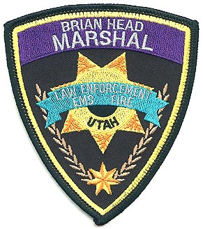 Brian Head Marshal
Thanks to Alans-Stuff.com for this scan.
Keywords: utah fire ems law enforcement