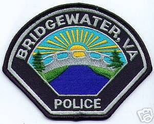 Bridgewater Police (Virginia)
Thanks to apdsgt for this scan.
