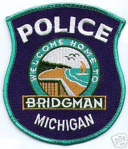 Bridgman Police (Michigan)
Thanks to apdsgt for this scan.
