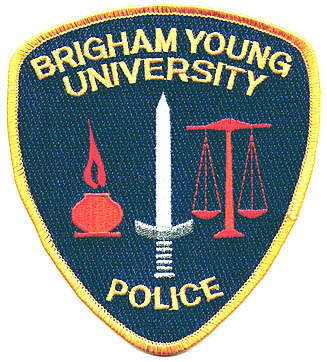 Brigham Young University Police
Thanks to Alans-Stuff.com for this scan.
Keywords: utah