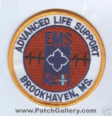 Brookhaven EMS Advanced Life Support (Mississippi)
Thanks to Brent Kimberland for this scan.
