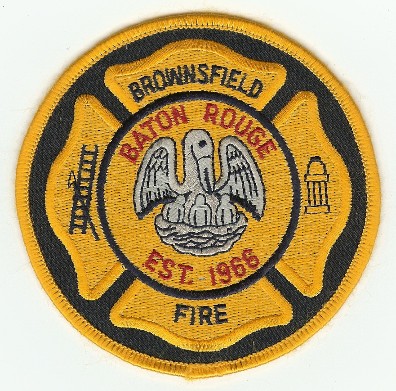 Brownsfield Fire
Thanks to PaulsFirePatches.com for this scan.
Keywords: louisiana baton rouge