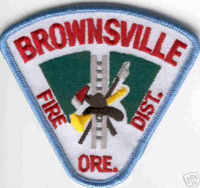Brownsville Fire Dist
Thanks to Brent Kimberland for this scan.
Keywords: oregon district