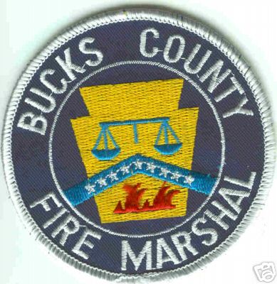 Bucks County Fire Marshal
Thanks to Brent Kimberland for this scan.
Keywords: pennsylvania