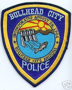 Bullhead City Police (Arizona)
Thanks to apdsgt for this scan.

