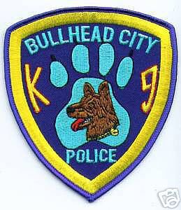 Bullhead City Police K-9 (Arizona)
Thanks to apdsgt for this scan.
Keywords: k9