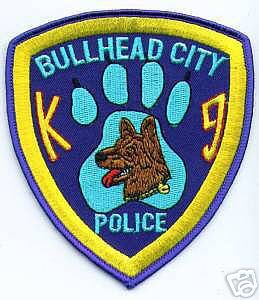 Bullhead City Police K-9 (Arizona)
Thanks to apdsgt for this scan.
Keywords: k9